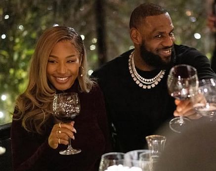 Bronny James Parents